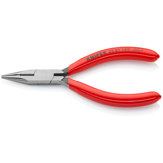 Knipex 25 01 125 5" Long Nose Pliers with Cutter