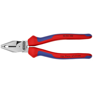 Knipex 02 02 180 7 1/4" High Leverage Combination Pliers