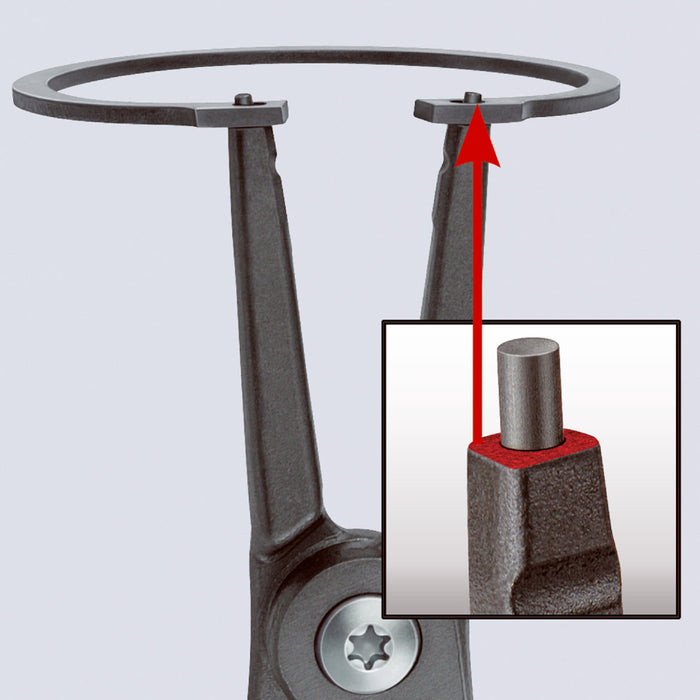 Knipex 49 11 A2 SBA 7 1/4" External Precision Snap Ring Pliers