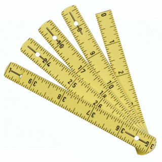 Wiha Tools 61601 MaxiFlex 39" Folding Ruler Inside Reading