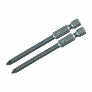 Wiha Tools 73903 Posidriv Power Bit #2x70mm 2Pk