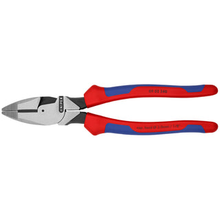 Knipex 09 02 240 SBA 9 1/2" High Leverage Lineman's Pliers New England Head