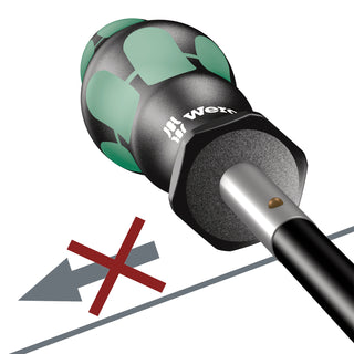 Wera 392 Bitholding screwdriver with flexible shaft, 1/4" x 177 mm