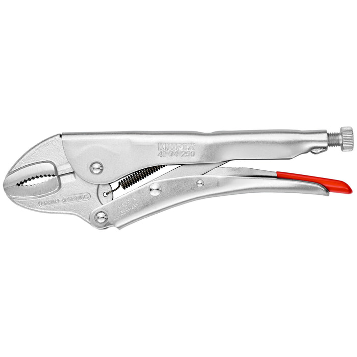 Knipex 41 04 250 10" Grip Pliers-Round Jaws