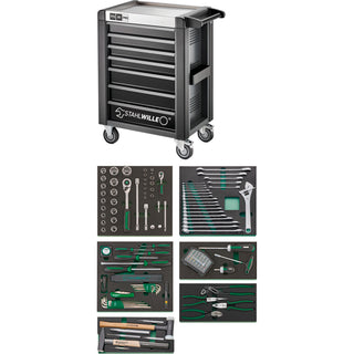 Stahlwille 98830192 Assortment tools with tool trolley