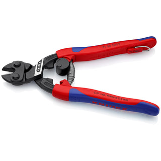 Knipex 71 32 200 T BKA 8" CoBolt® High Leverage Compact Bolt Cutter-Notched Blade-Tethered Attachment