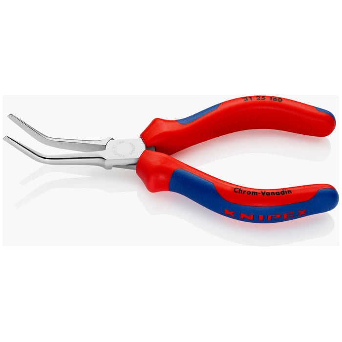 Knipex 31 25 160 6 1/4" Needle-Nose 45° Angled Pliers