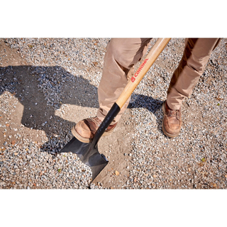 Corona SS 66000 Square Point Shovel, 14-Gauge 11 In Head 48 In Wood Handle