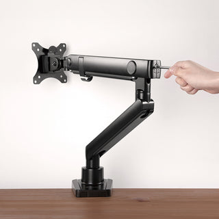 SilverStone ARM13 Single Monitor Arm With Mechanical Spring Design And Versatile Adjustability