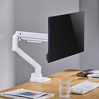 SilverStone ARM14 Single Monitor Arm With Heavy-Duty Gas Spring Design And Versatile Adjustability