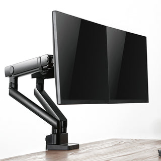 SilverStone ARM25 Dual Monitor Arm With Mechanical Spring Design And Versatile Adjustability