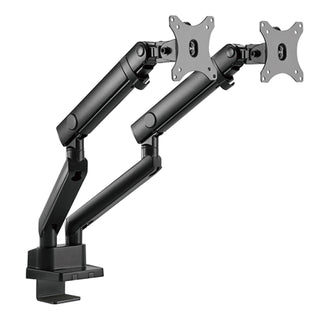 SilverStone ARM25 Dual Monitor Arm With Mechanical Spring Design And Versatile Adjustability