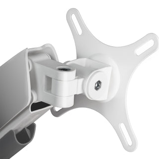 SilverStone ARM26W Dual Monitor Arm with Mechanical Springs and Plastic Armor
