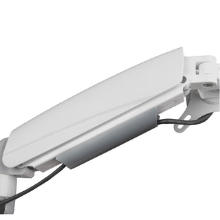 SilverStone ARM26W Dual Monitor Arm with Mechanical Springs and Plastic Armor