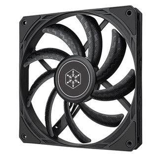 SilverStone AS140B Air Slimmer Enhanced 140mm Slim Fan With Full-Range Pwm