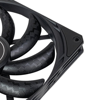 SilverStone AS140B Air Slimmer Enhanced 140mm Slim Fan With Full-Range Pwm