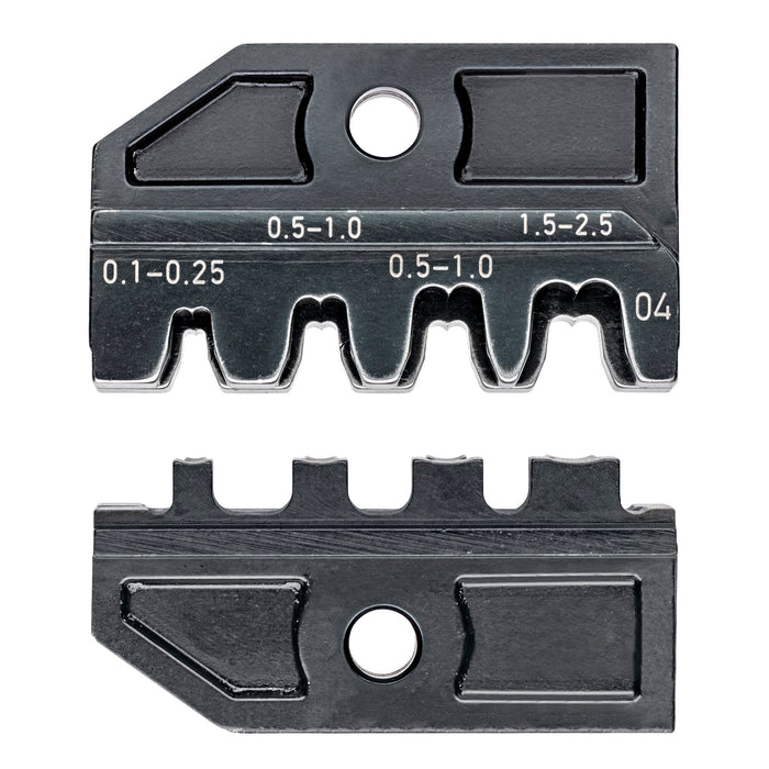 Knipex 97 49 04 Crimping Die For Non-Insulated Open Plug-Type Connectors (Plug Width 2.8 and 4.8 mm)