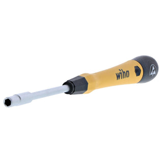 Wiha Tools 27773 ESD Safe PicoFinish Precision Nut Driver - 9/64" x 60mm