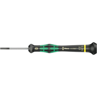 Wera 2035 Screwdriver for slotted screws for electronic applications, 0.40 x 2 x 100 mm