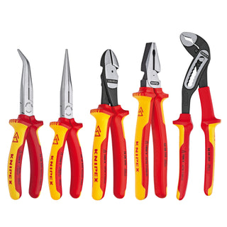 Knipex 9K 00 80 142 US 5 Pc 1000V Insulated Pliers Set