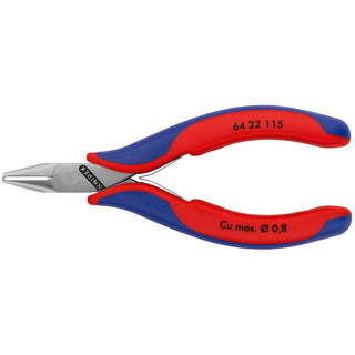 Knipex 64 22 115 4 1/2" Electronics End Cutting Nippers