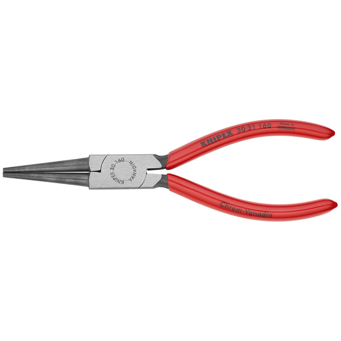 Knipex 30 31 160 6 1/4" Long Nose Pliers-Round Tips