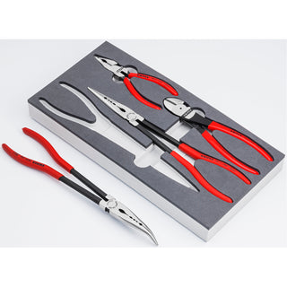 Knipex 00 20 01 V16 4 Pc Automotive Pliers Set in Foam Tray