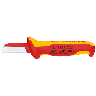 Knipex 98 54 7 1/2" Cable Knife-1000V Insulated