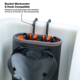 Klein Tools BC530S Deep Oval Bucket, S-Hook