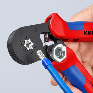 Knipex 97 53 14 7 1/4" Self-Adjusting Crimping Pliers For Wire Ferrules