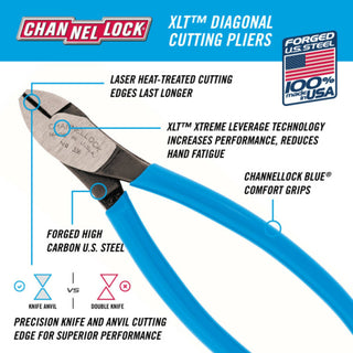 Channellock 336 6 Inch HL Diagonal Cutting Pliers