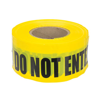 NSI BT-308 Caution Tape 3 Inch Yellow