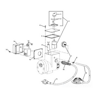 Ridgid 67897 Motor Assembly, 110V, for use with Model K-3800 Drain Cleaning Machine
