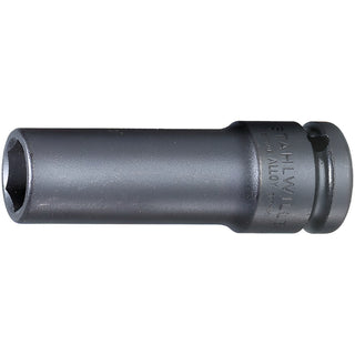 Stahlwille 23090017 2309 1/2" Extra Deep 6-pt Impact Socket, 17 mm