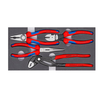 Knipex 00 20 01 V15 4 Pc Basic Pliers Set in Foam Tray