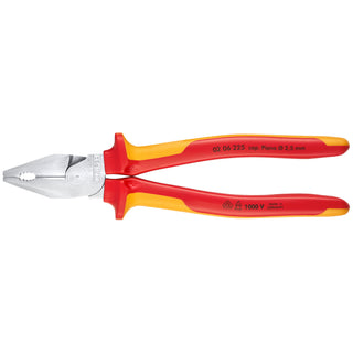 Knipex 02 06 225 9" High Leverage Combination Pliers-1000V Insulated