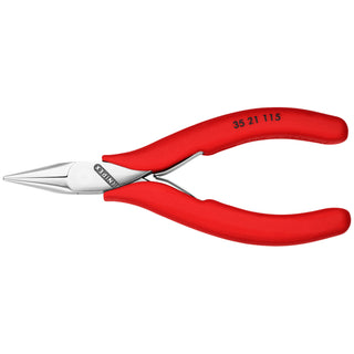 Knipex 35 21 115 4 1/2" Electronics Gripping Pliers-Half Round Tips