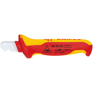 Knipex 98 53 03 7 1/2" Dismantling Knife-1000V Insulated