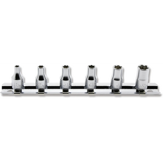Ko-Ken RS2425/6-EPL 1/4" Sq. Dr. Torx Plus 6 Piece Socket Set, 4EPL - 10EPL