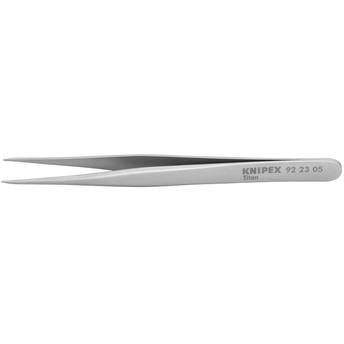 Knipex 92 23 05 4 3/4" Titanium Gripping Tweezers-Pointed Tips