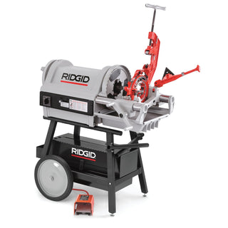 Ridgid 26122 1/4" - 4" BSPT Hammer Chuck Machine