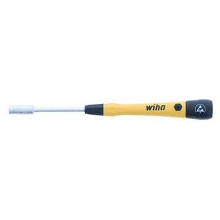 Wiha Tools 27776 ESD Safe PicoFinish Precision Nut Driver - 7/32" x 60mm