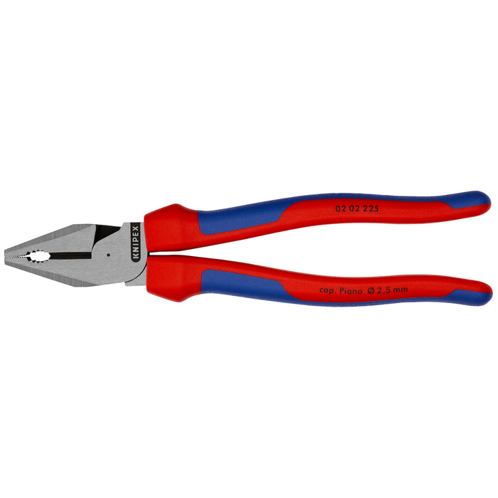 Knipex 02 02 225 SBA 9" High Leverage Combination Pliers