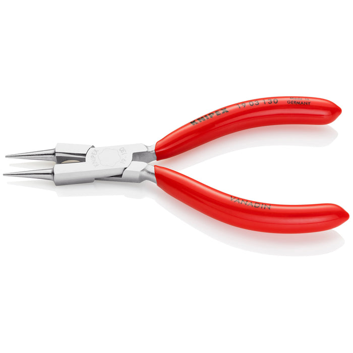 Knipex 19 03 130 5 1/4" Round Nose-Jeweler's Pliers
