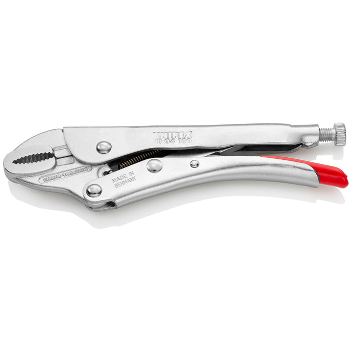 Knipex 41 04 180 7 1/4" Grip Pliers-Round Jaws
