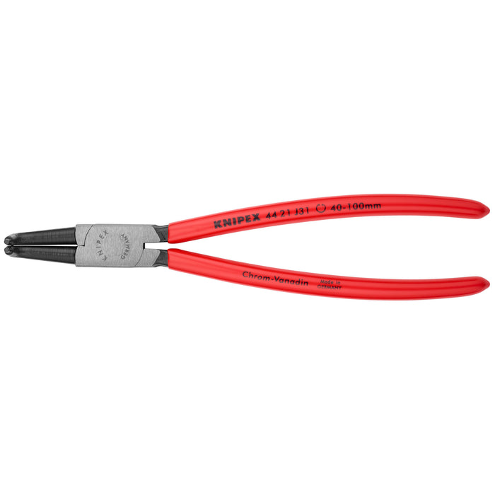 Knipex 44 21 J31 SBA 8 1/2" Internal 90° Angled Snap Ring Pliers-Forged Tips