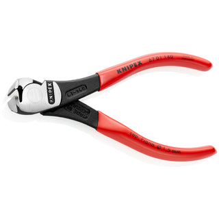 Knipex 67 01 140 5 1/2" High Leverage End Cutting Nippers