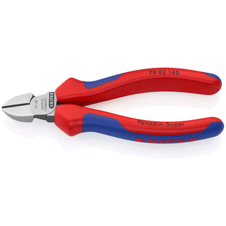 Knipex 70 02 140 5 1/2" Diagonal Cutters