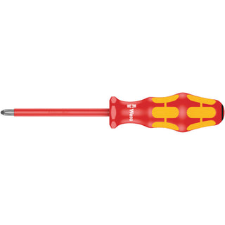 Wera 165 i PZ VDE Insulated screwdriver for Pozidriv screws, PZ 2 x 200 mm