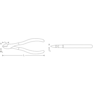 Stahlwille 67203160 Side cutter